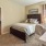 a bedroom with a large bed