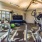 a room with treadmills